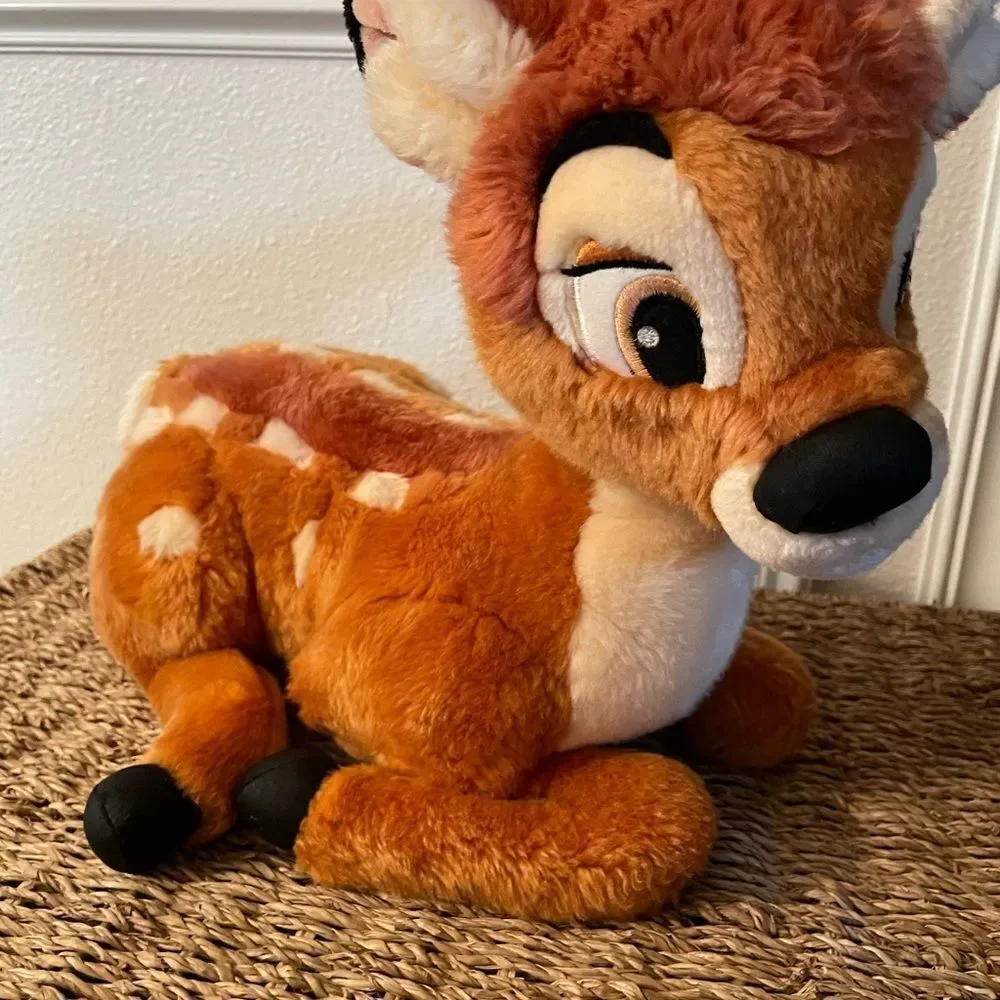 Vintage Early Disney Bambi 14 inch Plush Deer